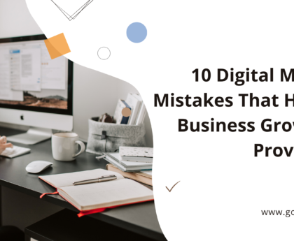 10 Digital Marketing Mistakes