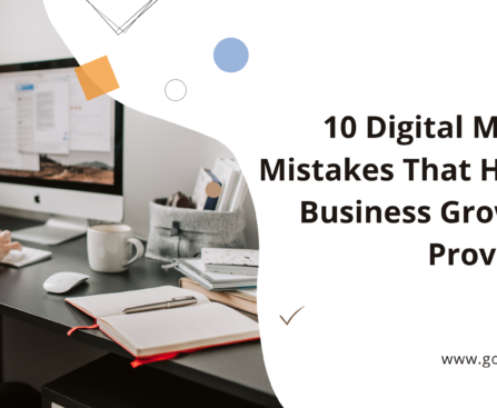 10 Digital Marketing Mistakes