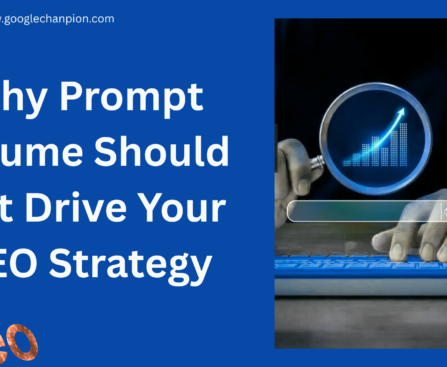 Why Prompt Volume Should Not Drive Your GEO Strategy